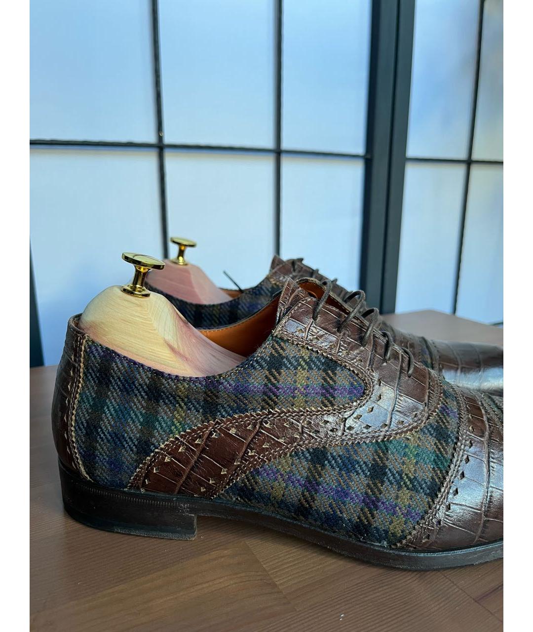 ETRO Мульти низкие ботинки, фото 5