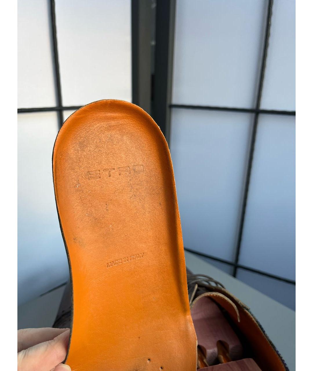 ETRO Мульти низкие ботинки, фото 8