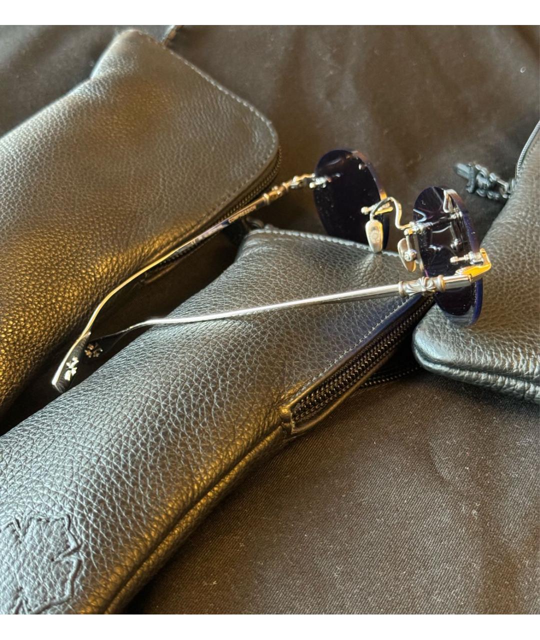 CHROME HEARTS Металлические солнцезащитные очки, фото 2