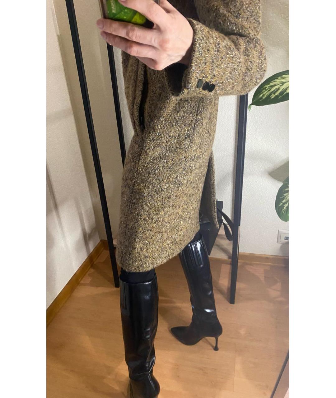 3.1 PHILLIP LIM Коричневое шерстяное пальто, фото 8