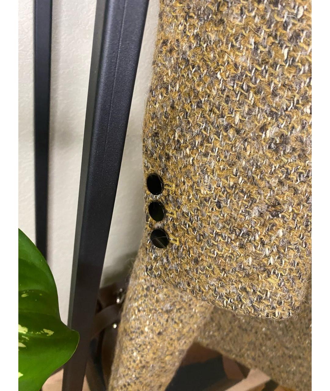 3.1 PHILLIP LIM Коричневое шерстяное пальто, фото 5