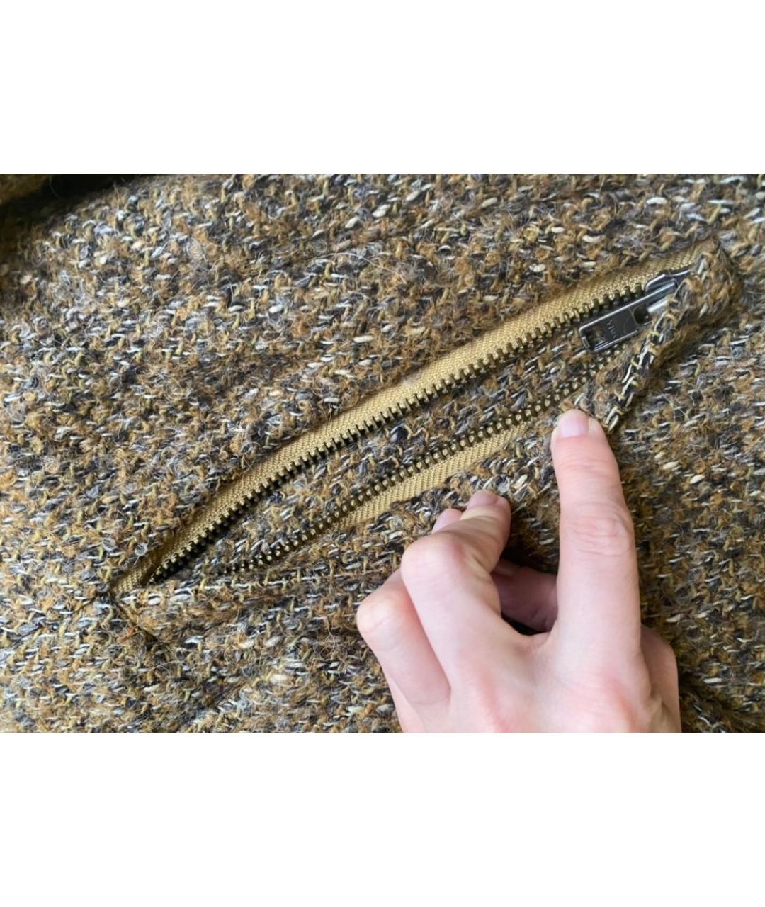 3.1 PHILLIP LIM Коричневое шерстяное пальто, фото 4