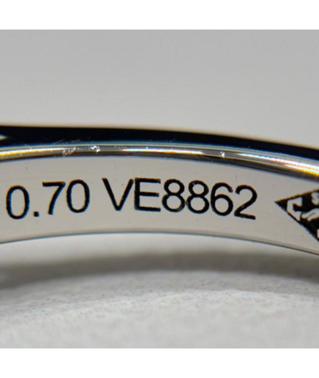 CARTIER Серебряное платиновое кольцо, фото 8