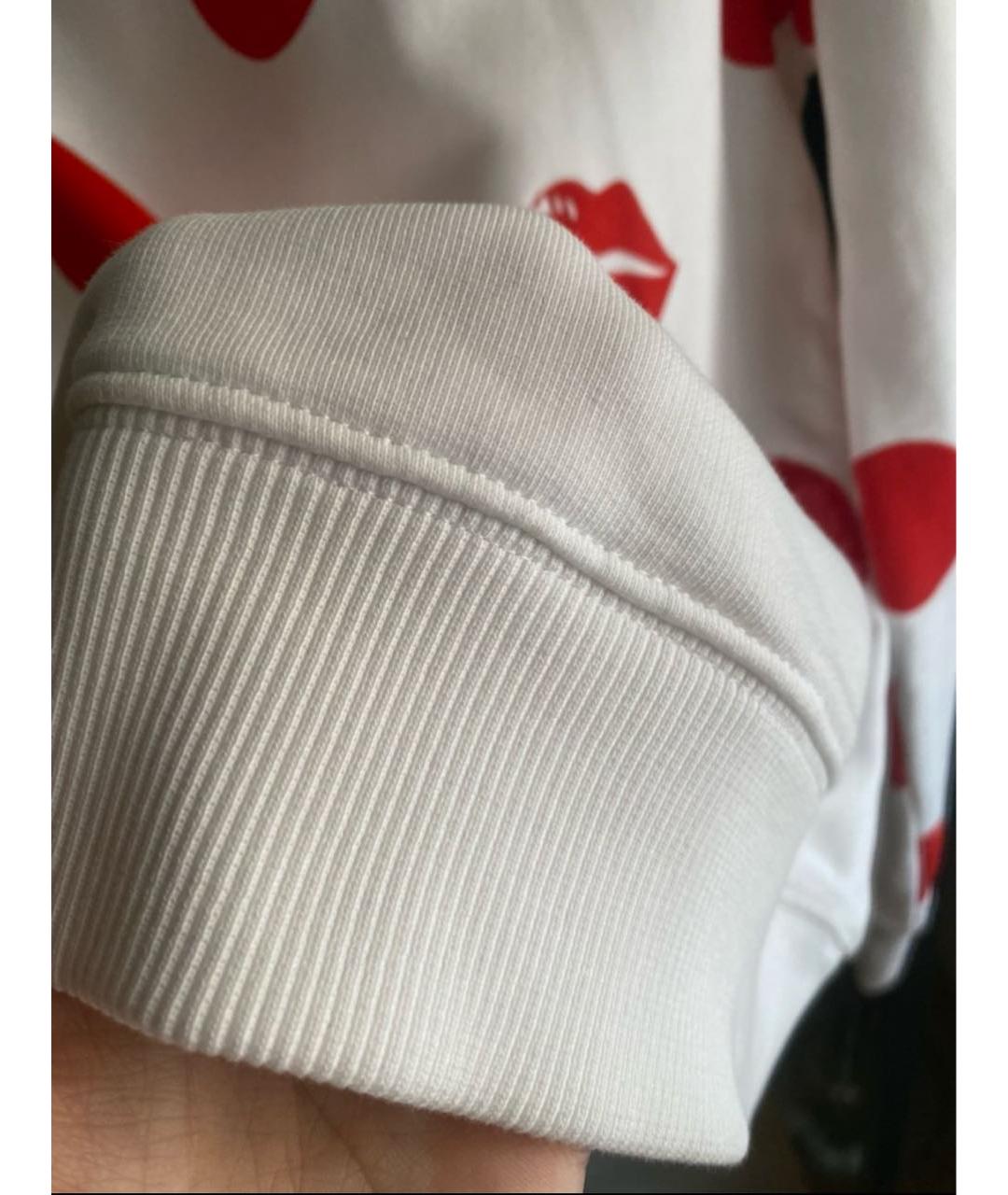 ESCADA Белый хлопковый джемпер / свитер, фото 4