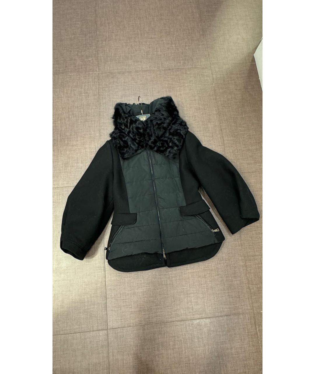 MONCLER Черный кашемировый жакет/пиджак, фото 9