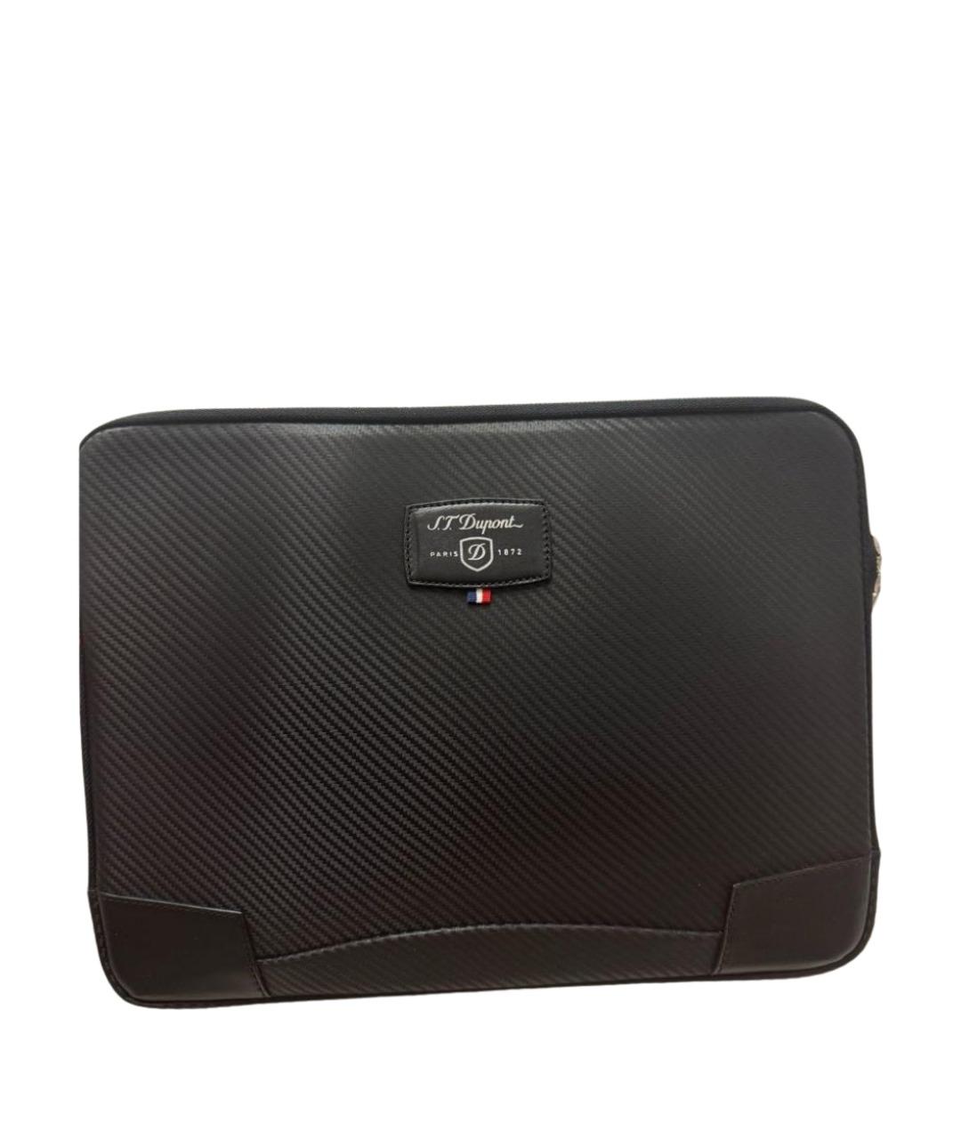 DUPONT Черная кожаная папка для документов, фото 1