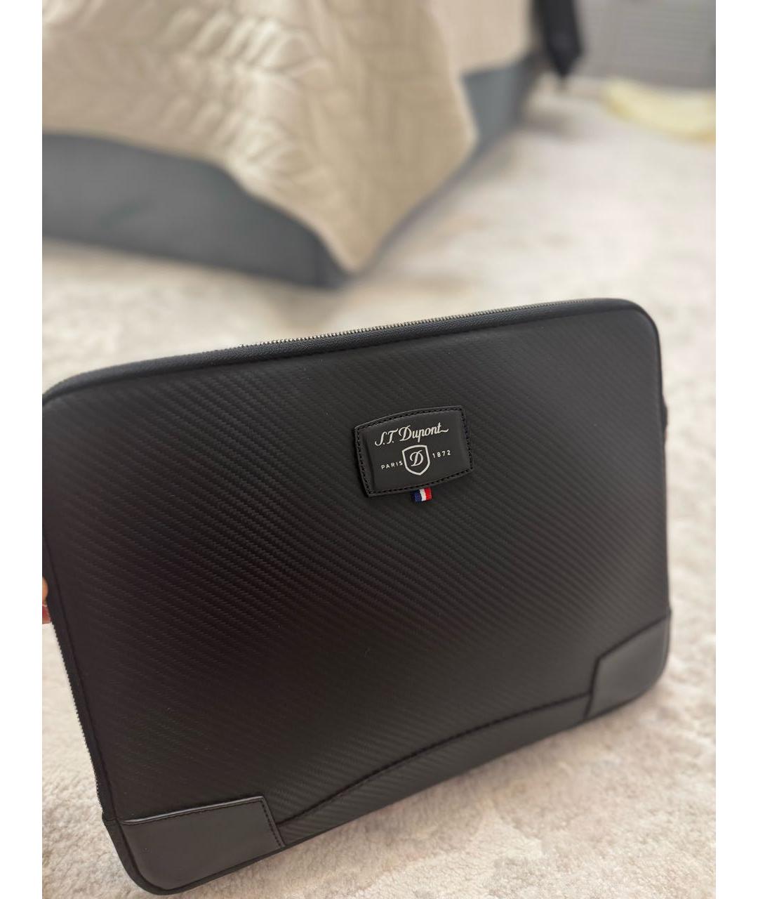 DUPONT Черная кожаная папка для документов, фото 2