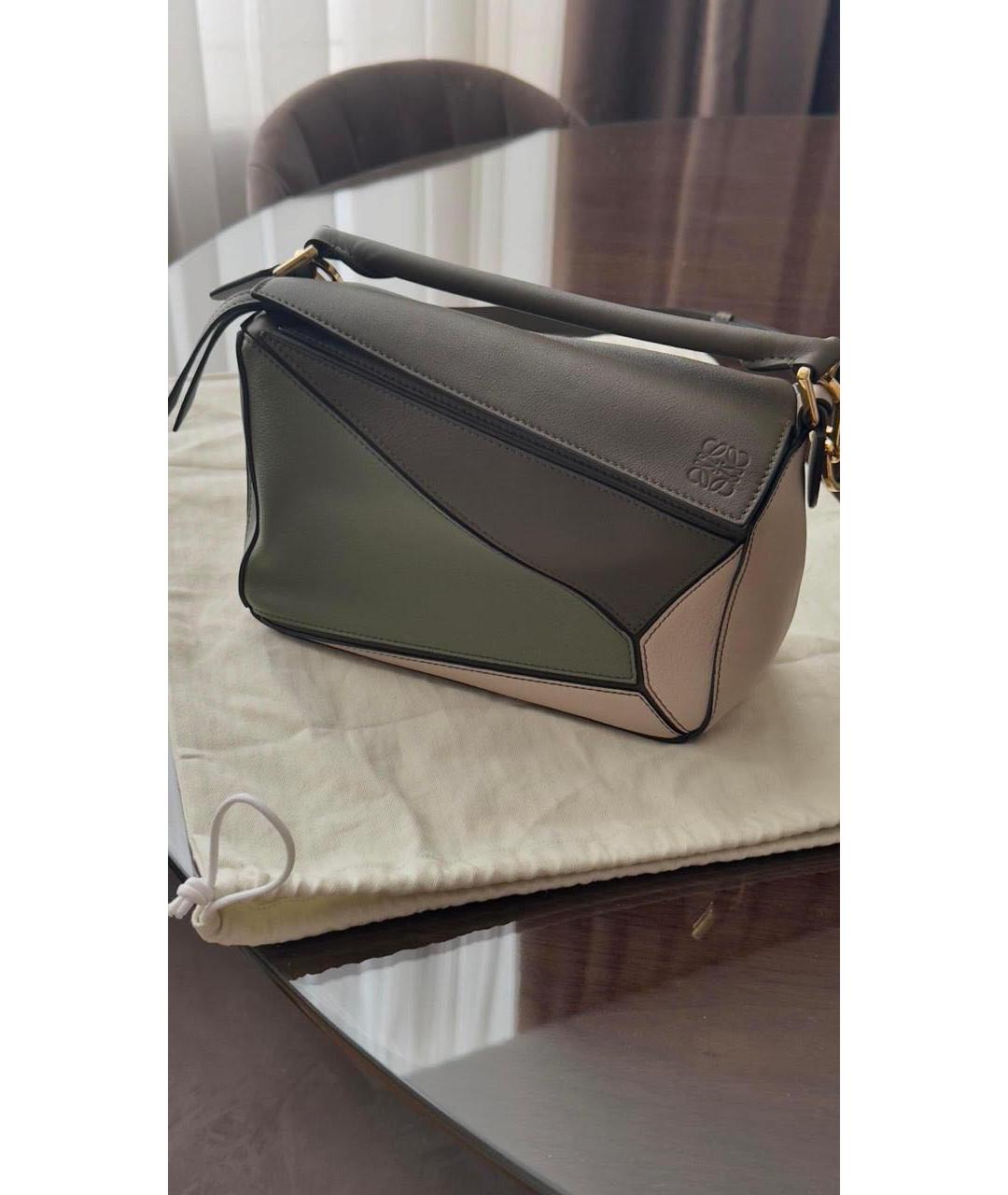 LOEWE Мульти кожаная сумка через плечо, фото 7