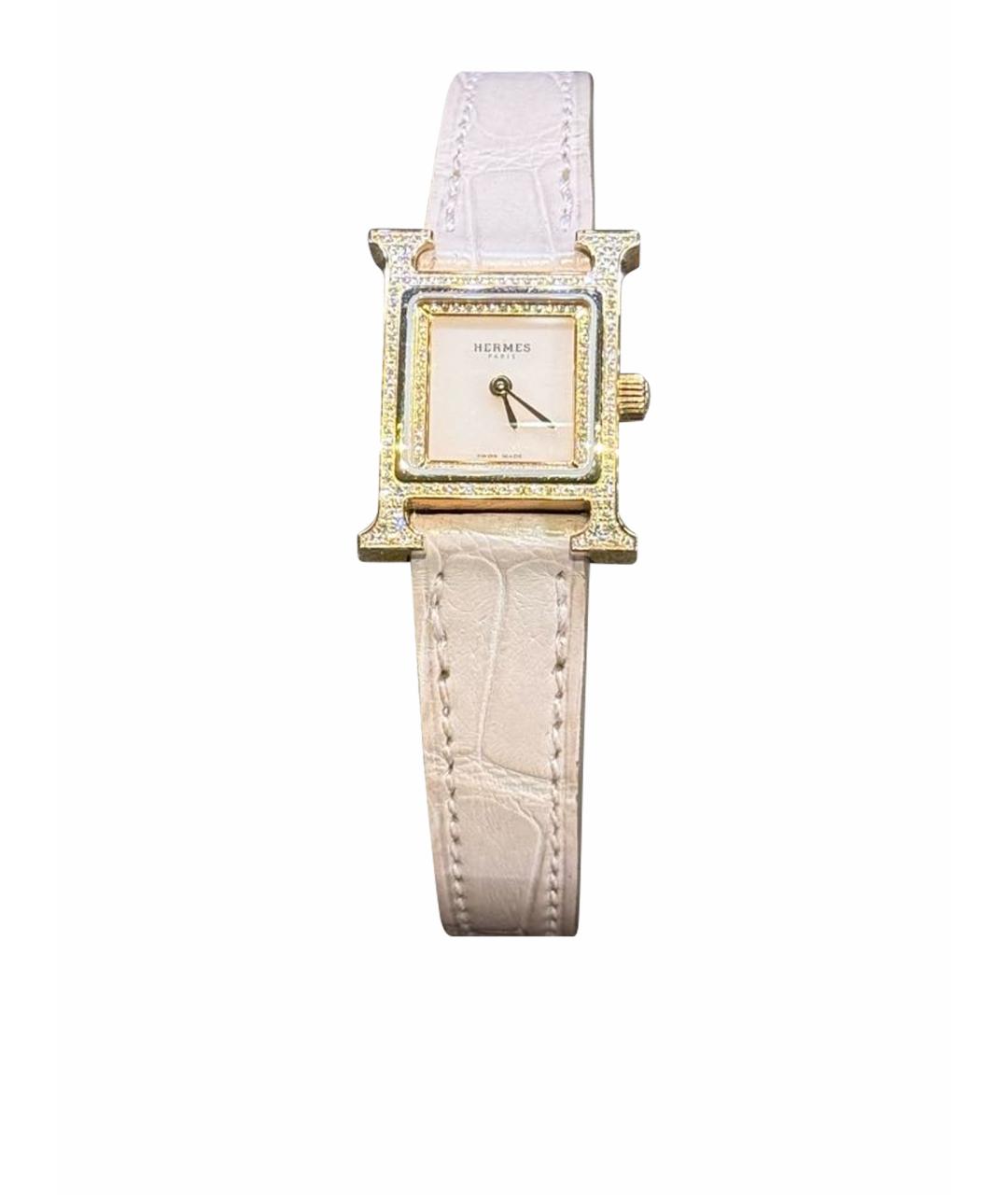 HERMES Розовые часы, фото 1