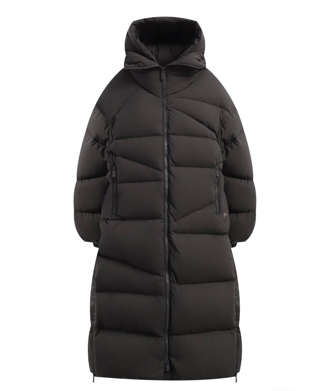 BACON Черный полиамидовый пуховик, фото 1