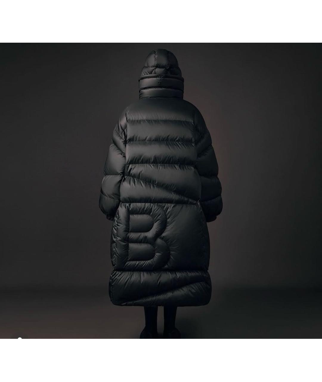 BACON Черный полиамидовый пуховик, фото 6