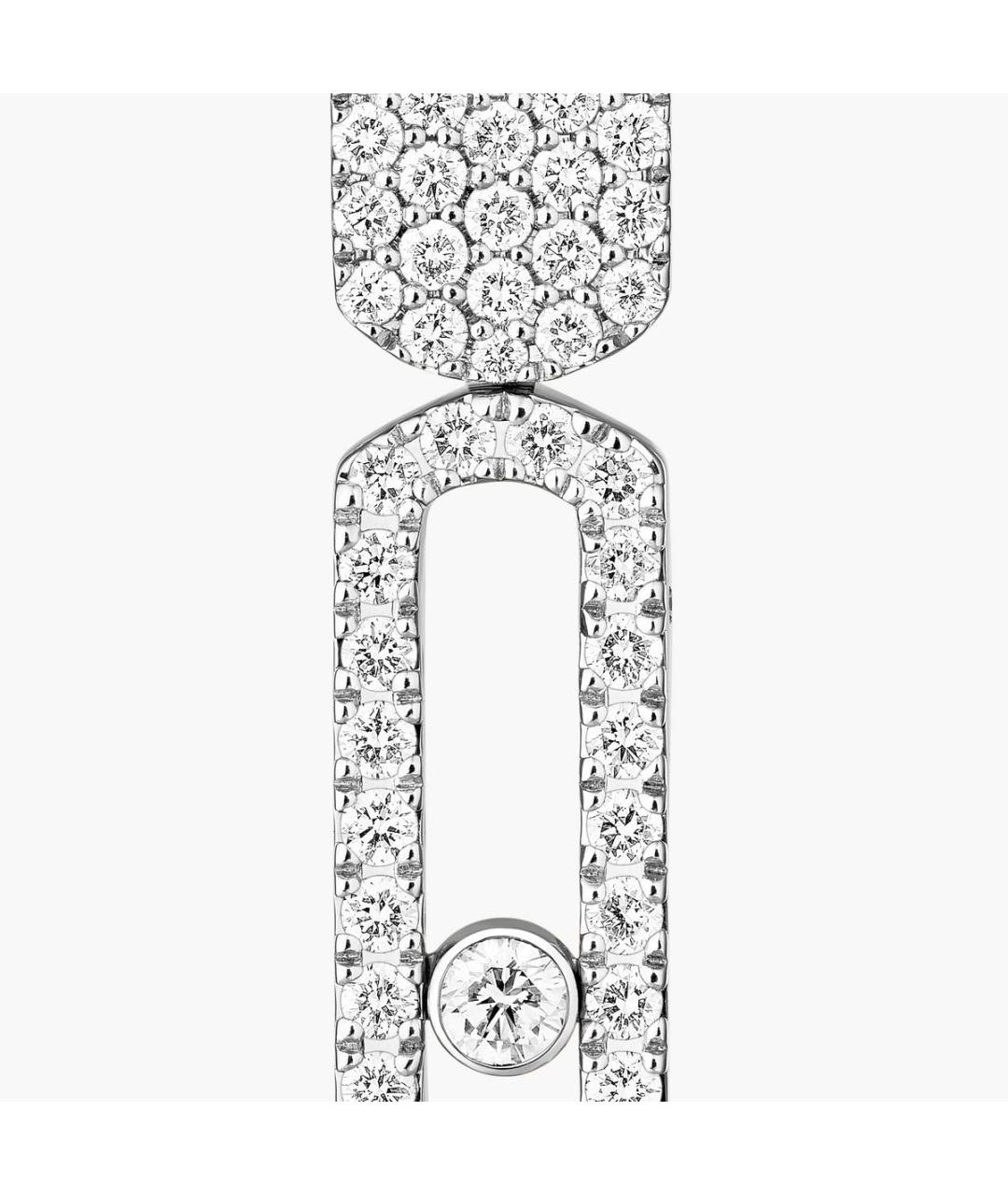 MESSIKA Серебряные серьги из белого золота, фото 3