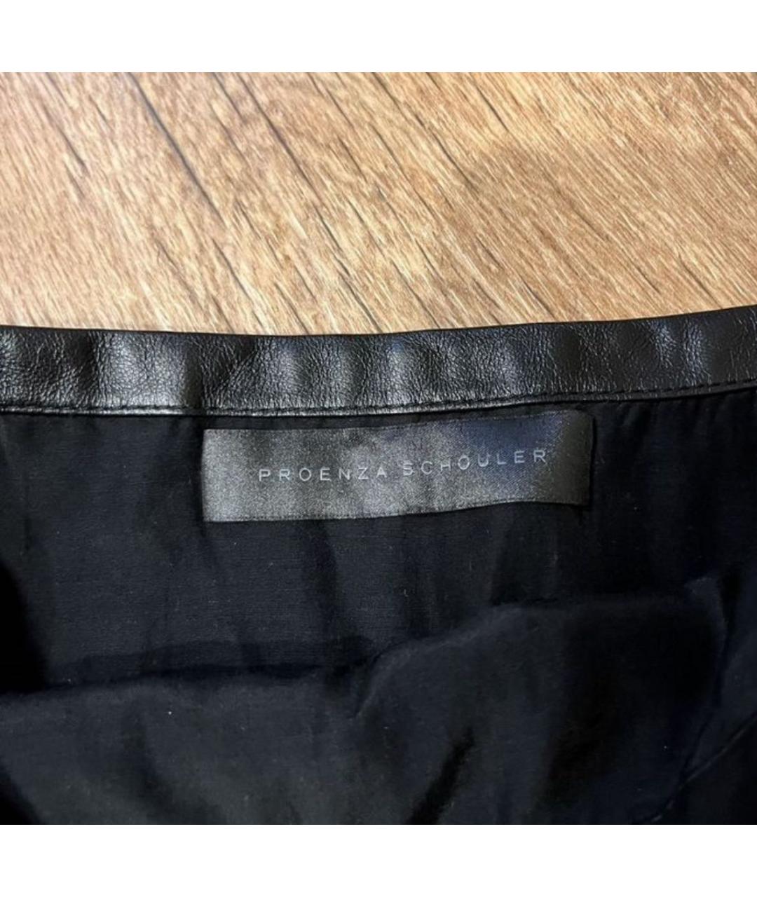 PROENZA SCHOULER Мульти кожаная юбка мини, фото 6