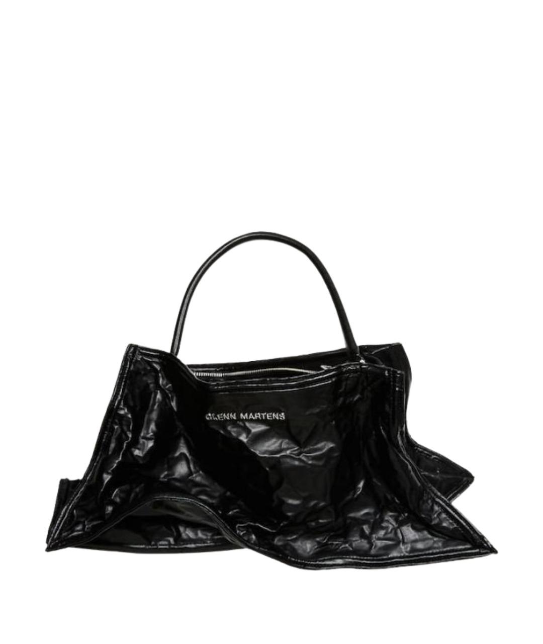 Y/PROJECT Черная сумка через плечо из искусственной кожи, фото 1