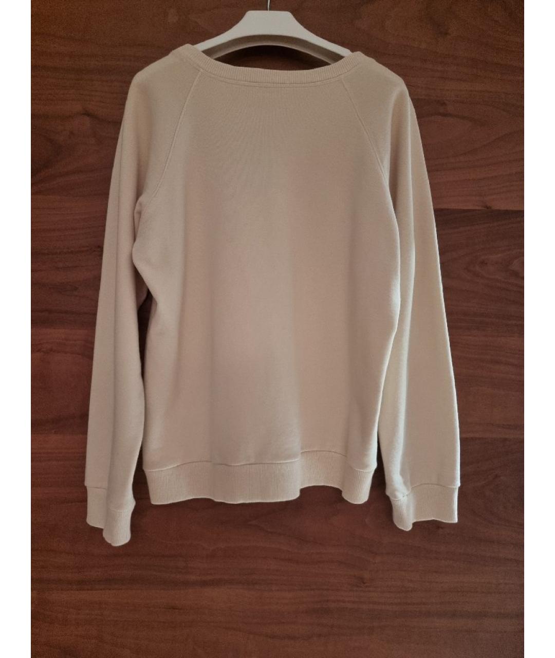 CELINE Бежевый хлопко-эластановый джемпер / свитер, фото 2