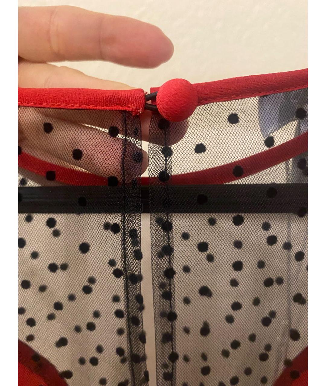 ESCADA Красная вискозная блузы, фото 7