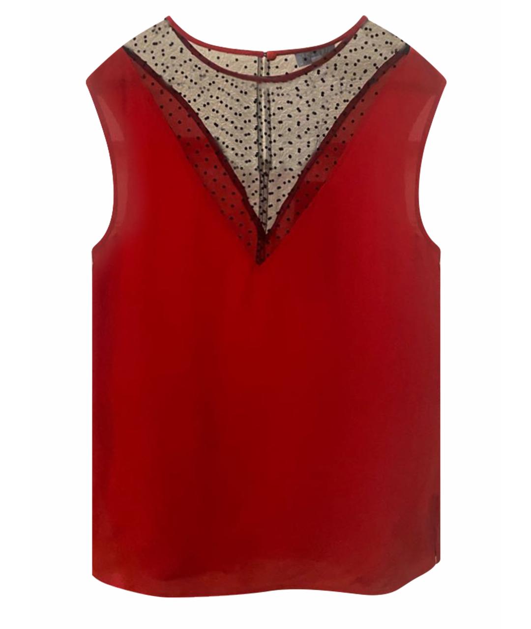 ESCADA Красная вискозная блузы, фото 1