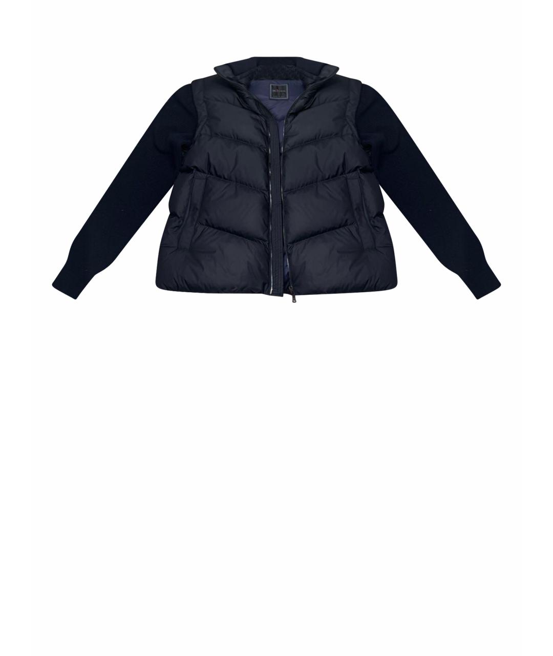 KITON Темно-синяя шерстяная куртка, фото 1