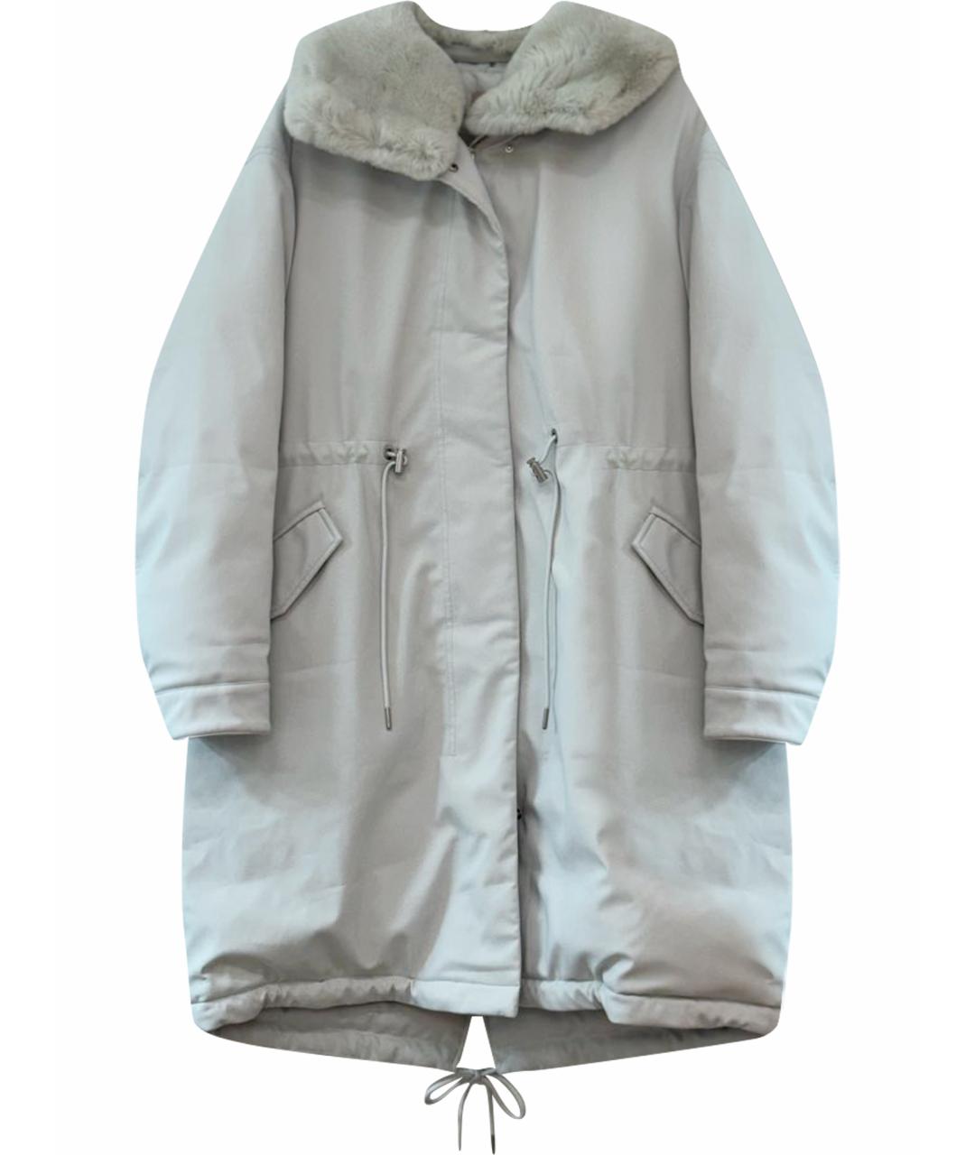 12 STOREEZ Серый полиэстеровый пуховик, фото 1