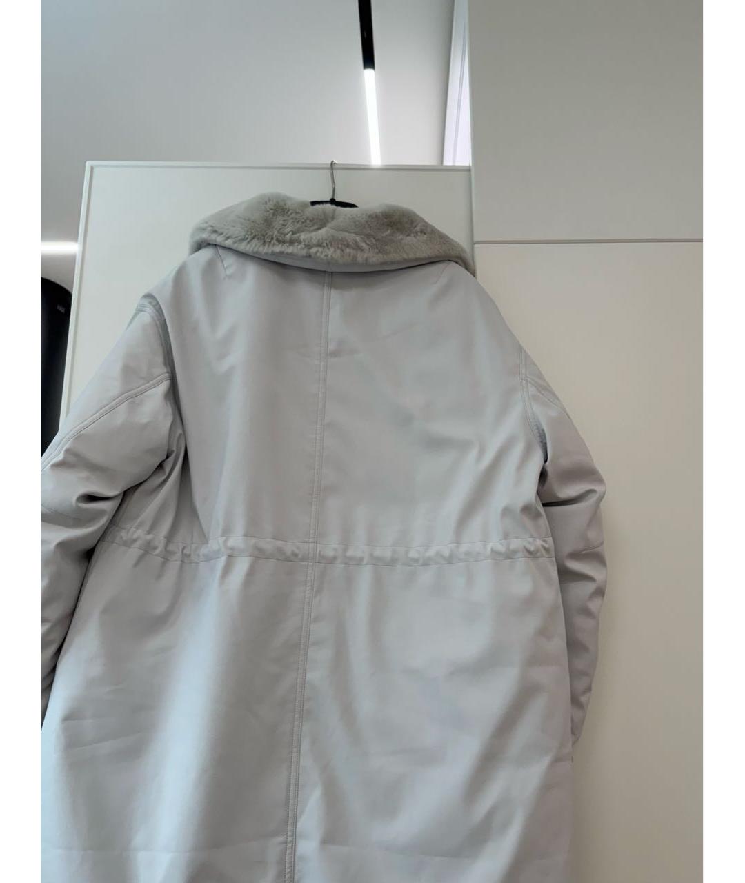 12 STOREEZ Серый полиэстеровый пуховик, фото 2