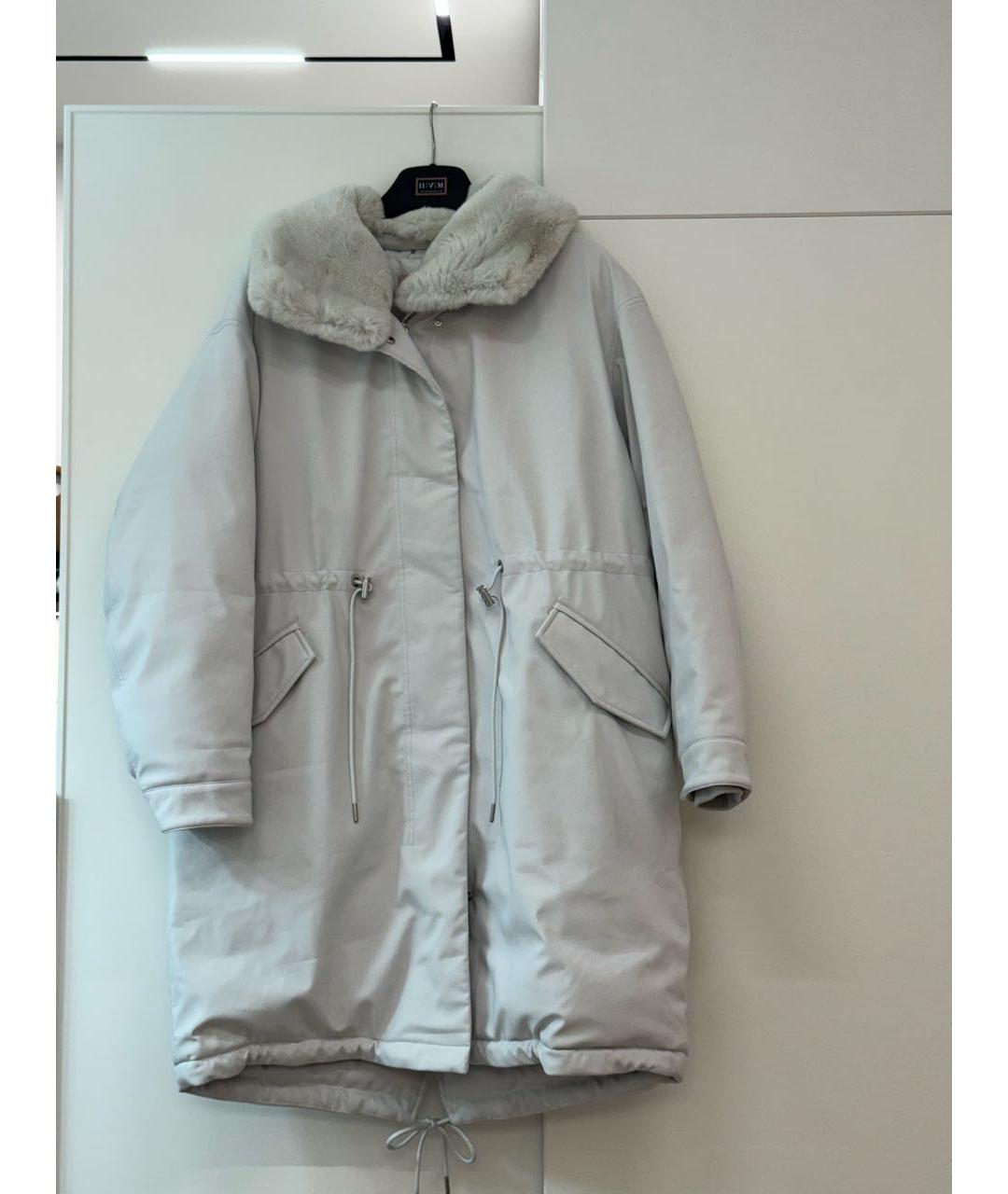 12 STOREEZ Серый полиэстеровый пуховик, фото 9