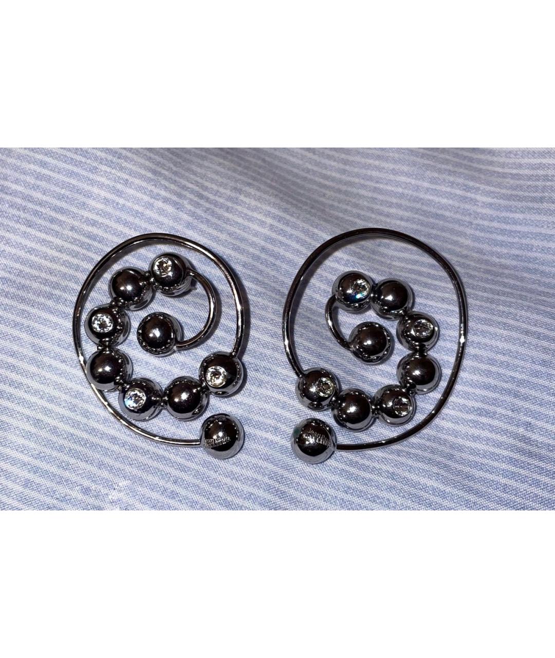 JEAN PAUL GAULTIER Серебряные латунные серьги, фото 3