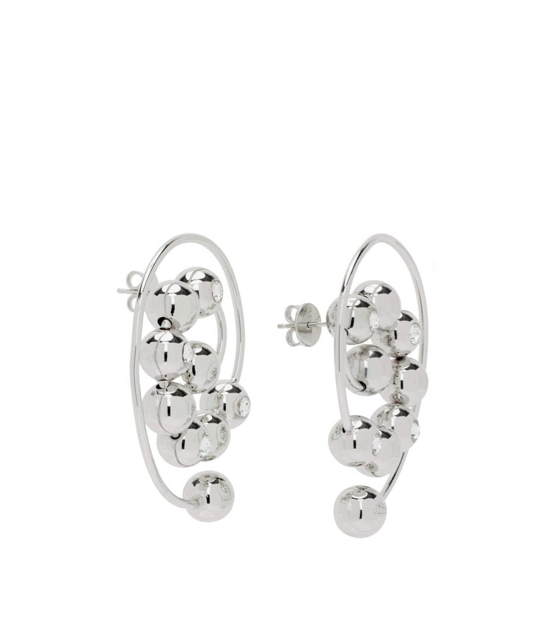 JEAN PAUL GAULTIER Серебряные латунные серьги, фото 2