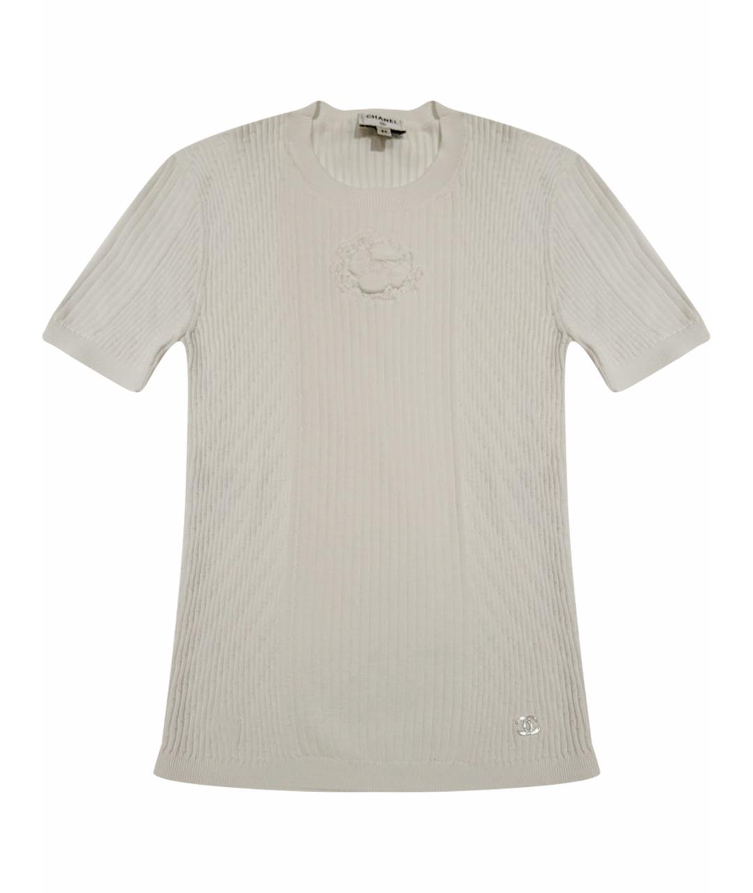 CHANEL Белая футболка, фото 1