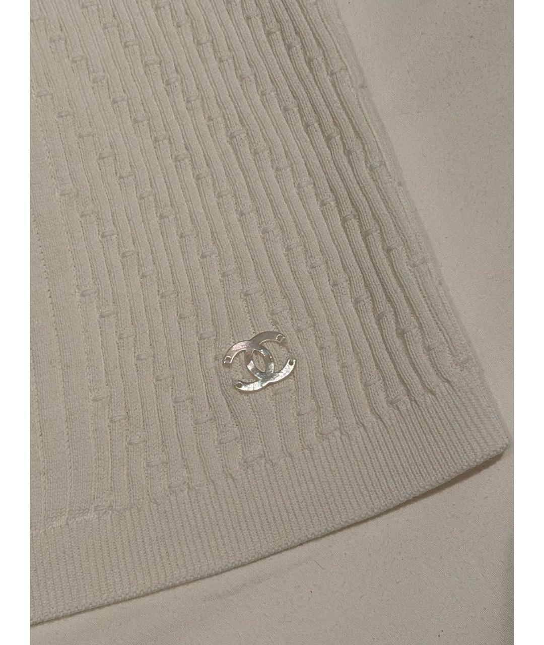 CHANEL Белая футболка, фото 2