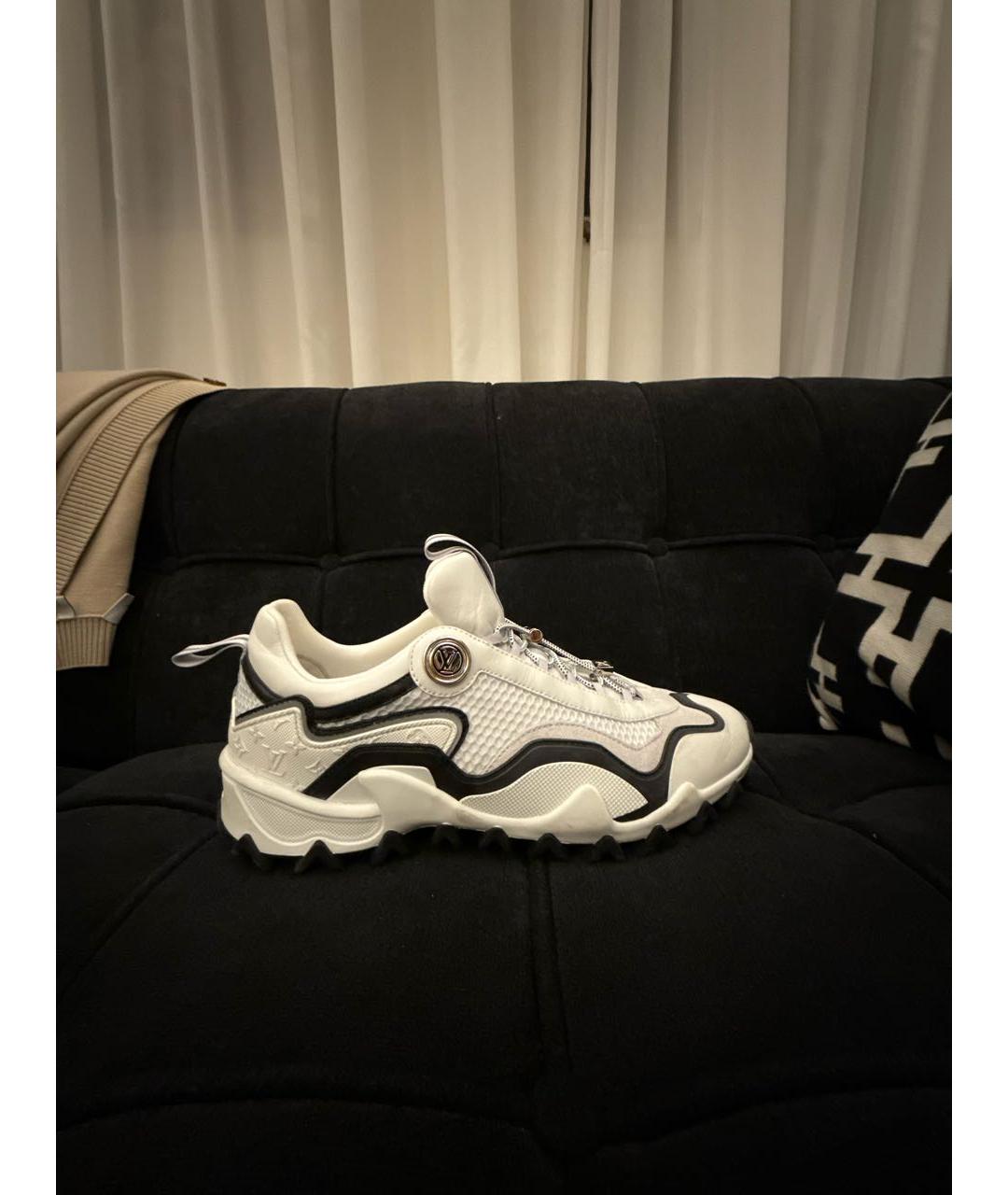 LOUIS VUITTON Белые синтетические кроссовки, фото 5