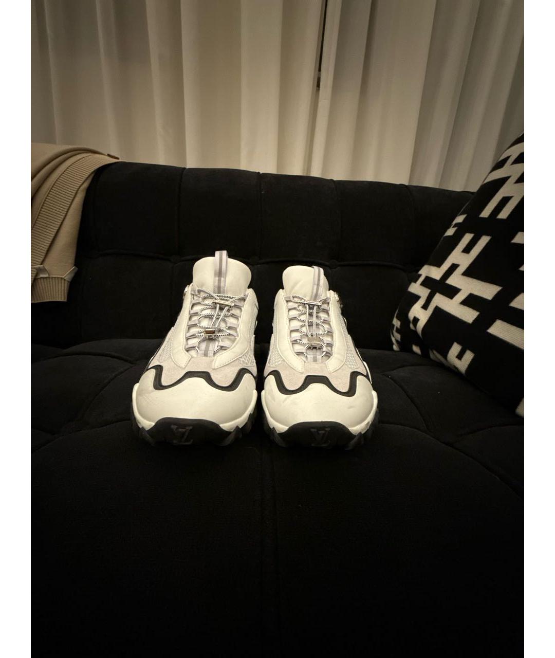 LOUIS VUITTON Белые синтетические кроссовки, фото 2