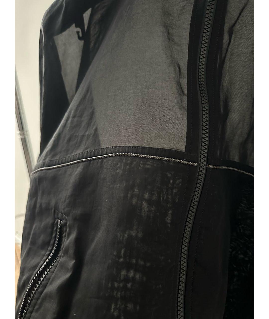 BRUNELLO CUCINELLI Черная хлопковая куртка, фото 4