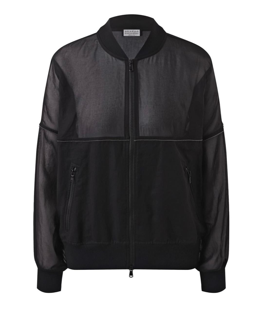 BRUNELLO CUCINELLI Черная хлопковая куртка, фото 7