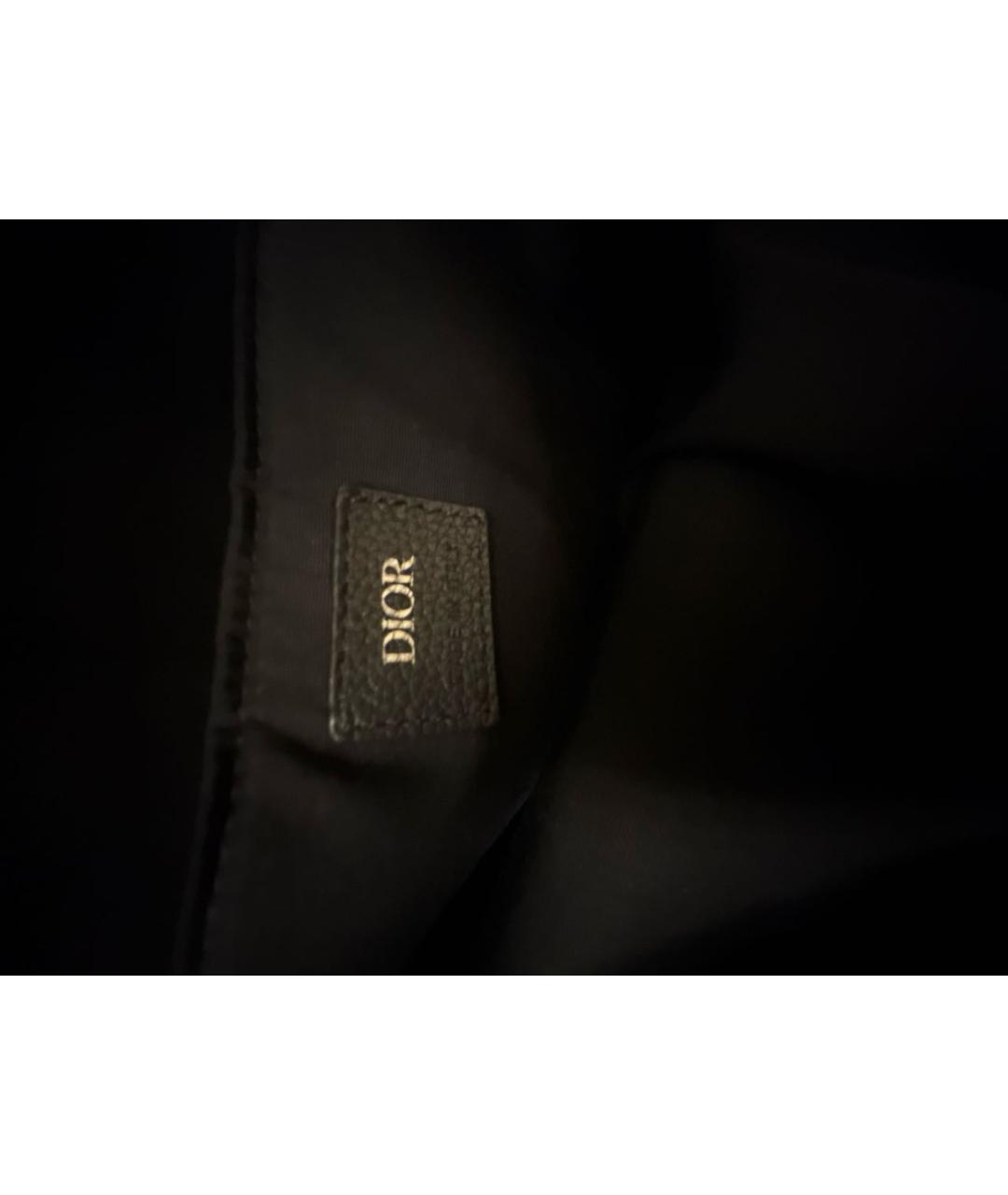 CHRISTIAN DIOR Бежевый жаккардовый рюкзак, фото 4