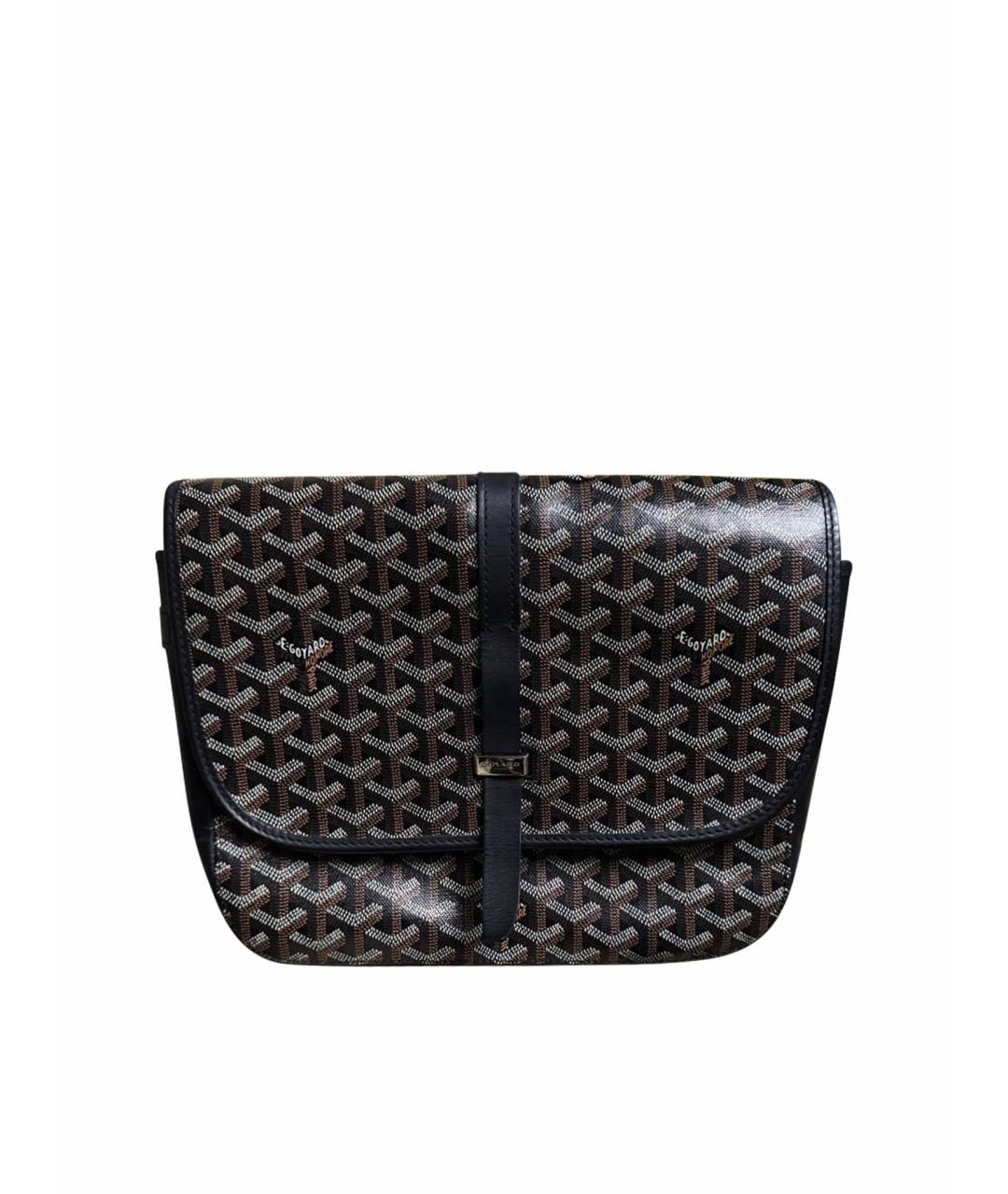 GOYARD Коричневая сумка на плечо, фото 1