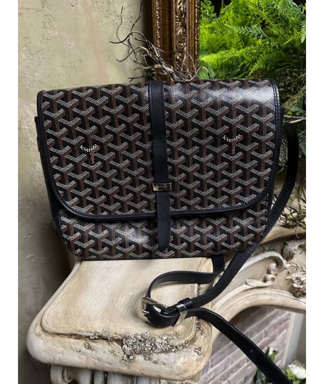 GOYARD Коричневая сумка на плечо, фото 6