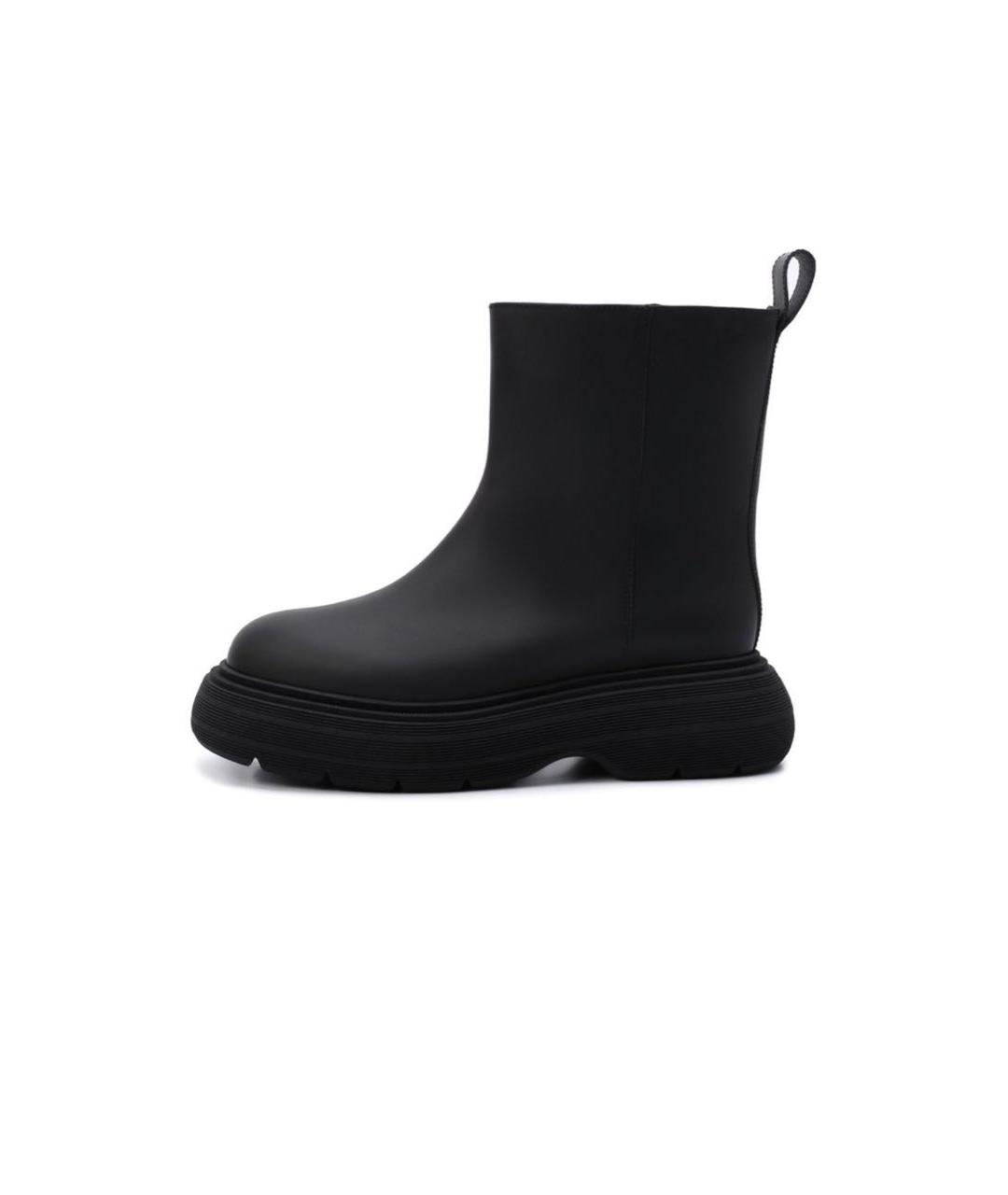 GIABORGHINI Черные кожаные ботинки, фото 6