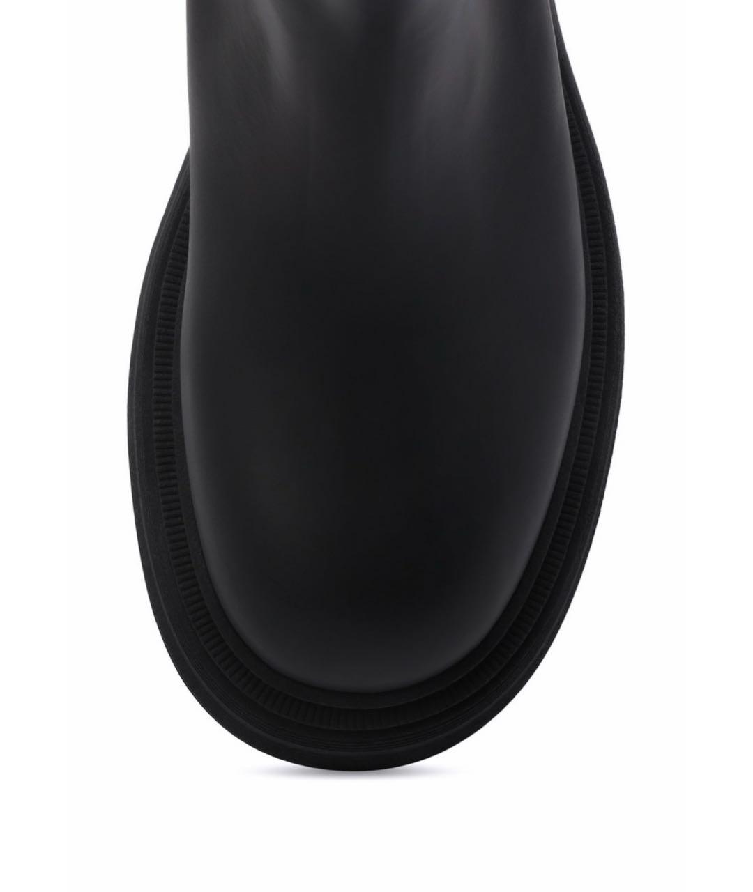 GIABORGHINI Черные кожаные ботинки, фото 5