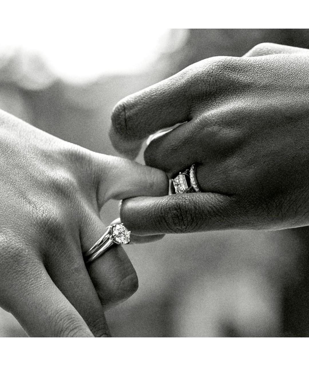 TIFFANY&CO Платиновое кольцо, фото 4