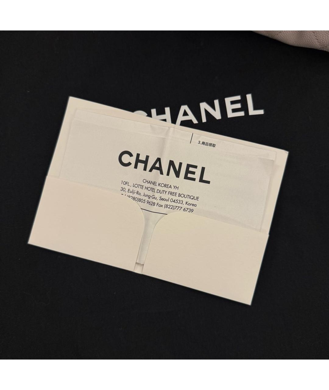 CHANEL Розовая кожаная сумка через плечо, фото 4