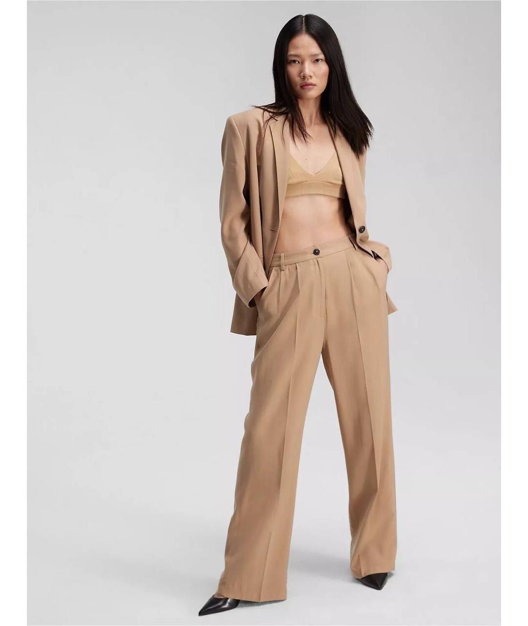 CALVIN KLEIN Бежевый костюм с брюками, фото 6