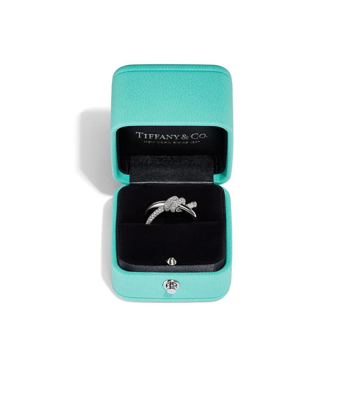 TIFFANY&CO Кольцо из белого золота, фото 4