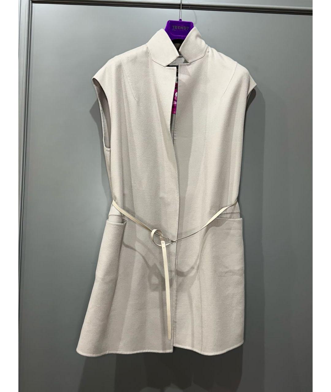 LORO PIANA Серый кашемировый жилет, фото 8