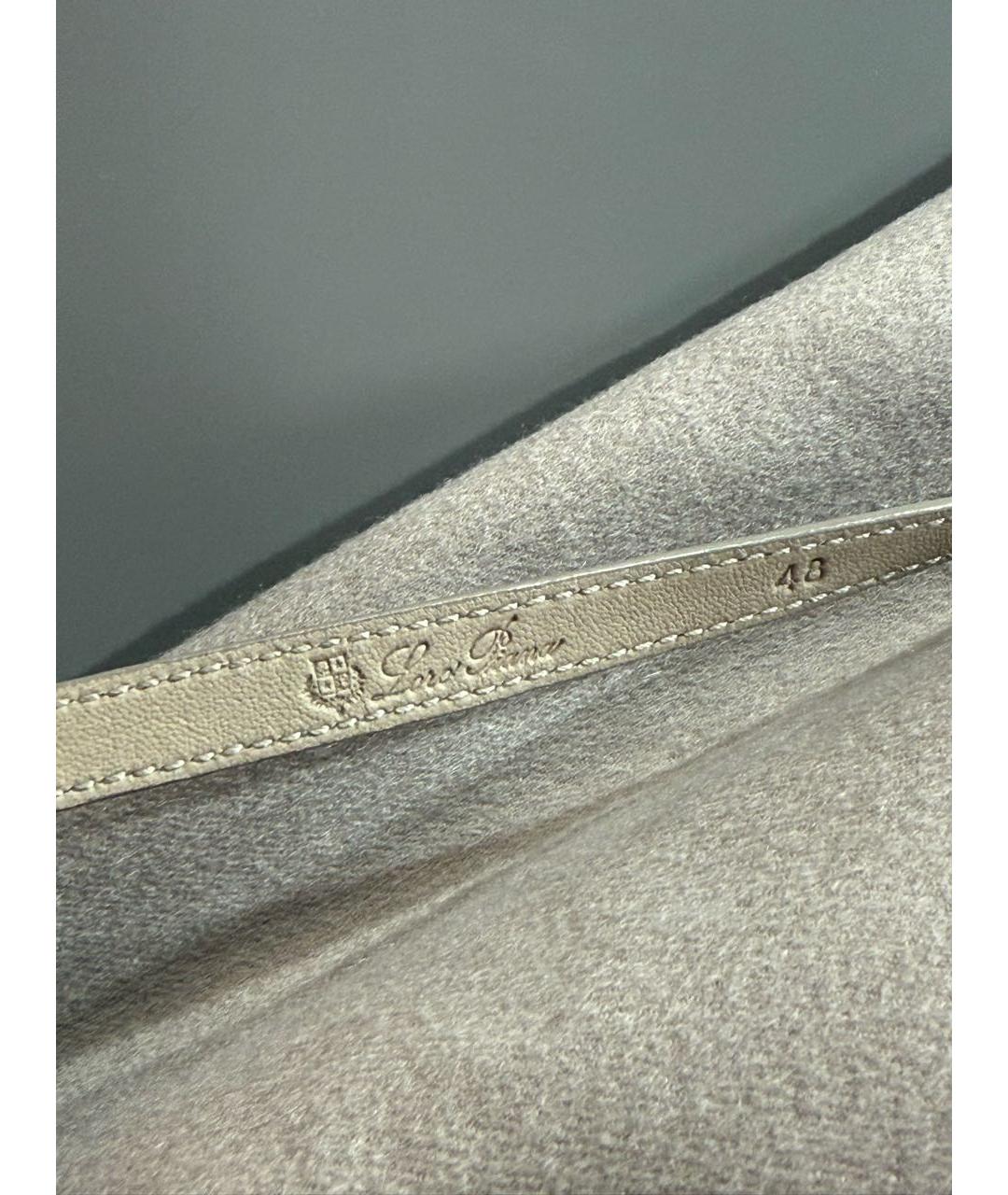 LORO PIANA Серый кашемировый жилет, фото 3