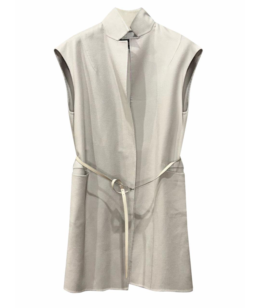 LORO PIANA Серый кашемировый жилет, фото 1