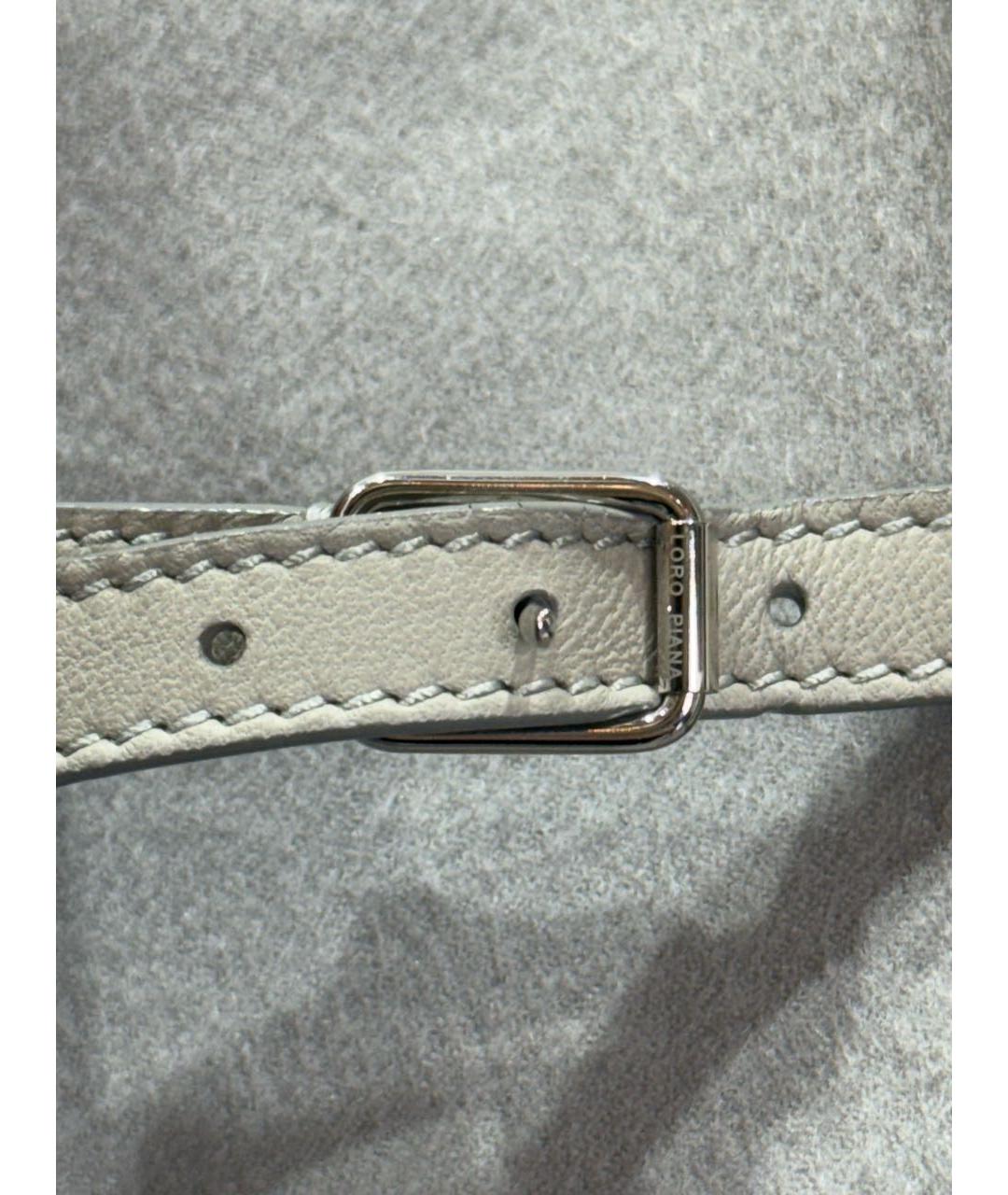 LORO PIANA Серый кашемировый жилет, фото 4