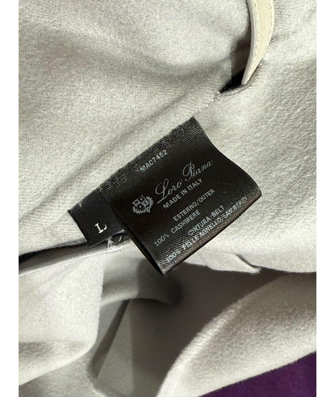 LORO PIANA Серый кашемировый жилет, фото 6