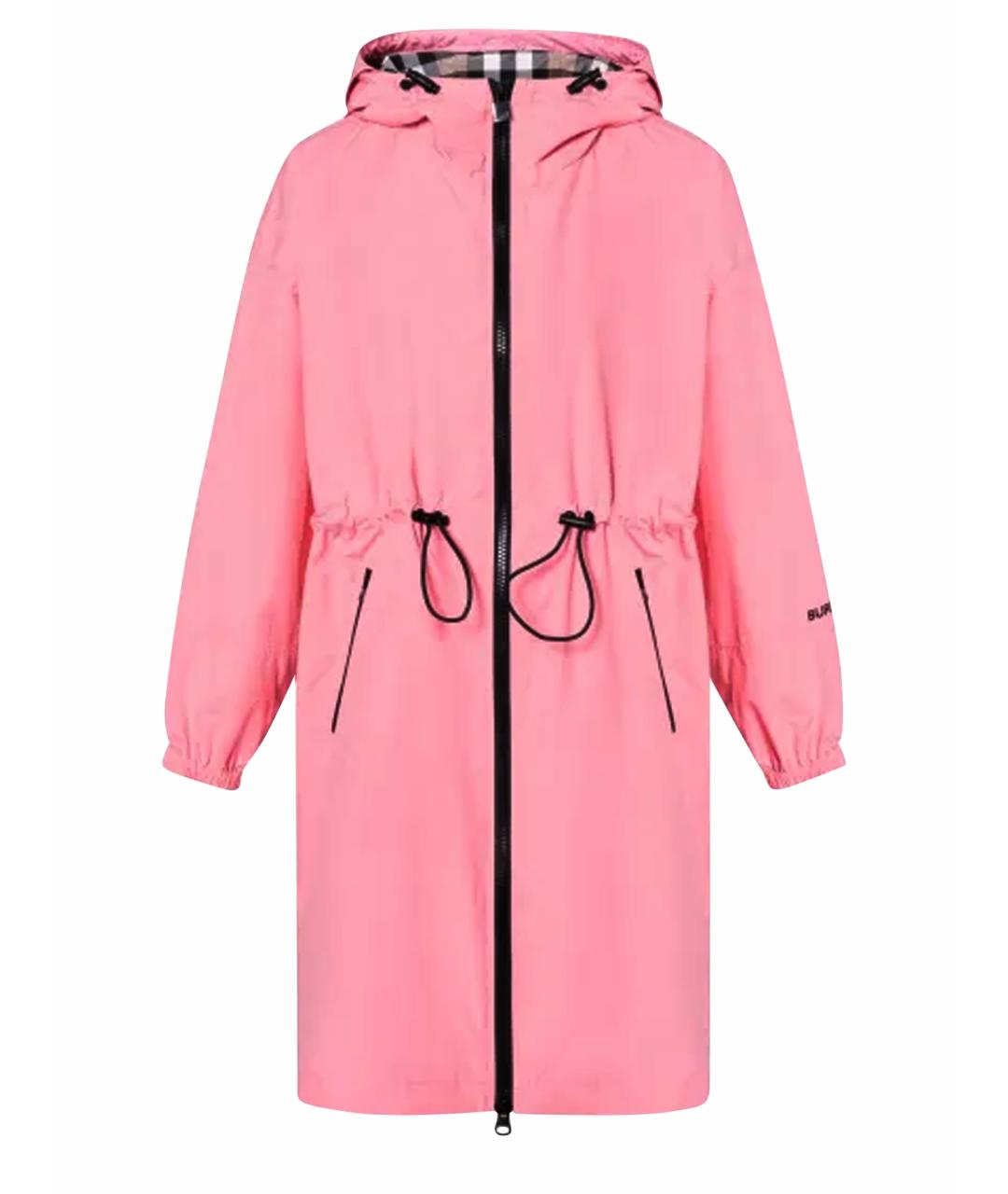 BURBERRY Розовый тренч/плащ, фото 1