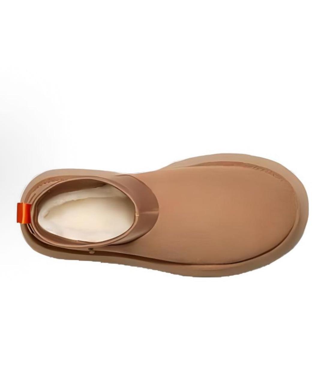 UGG AUSTRALIA Коричневые замшевые ботинки, фото 2