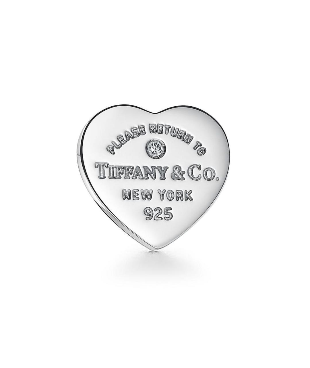 TIFFANY&CO Серебряные серебряные серьги, фото 4